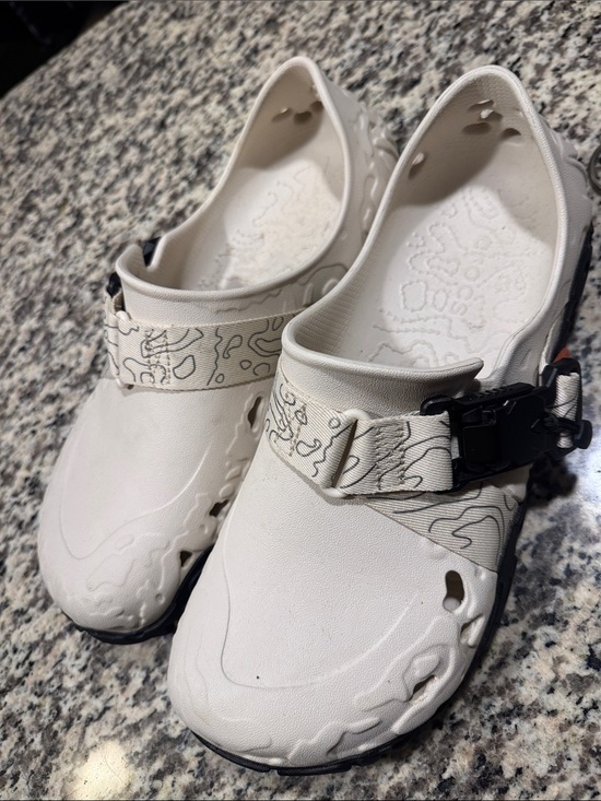 CROCS Other - CROCS All Terrain Atlas Cream Slip-On. 12. Like New!!🔥